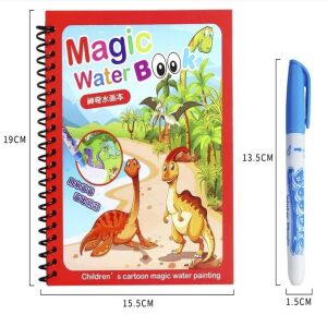 Vizes kifestő - Magic Water Book-Dinoszauruszok