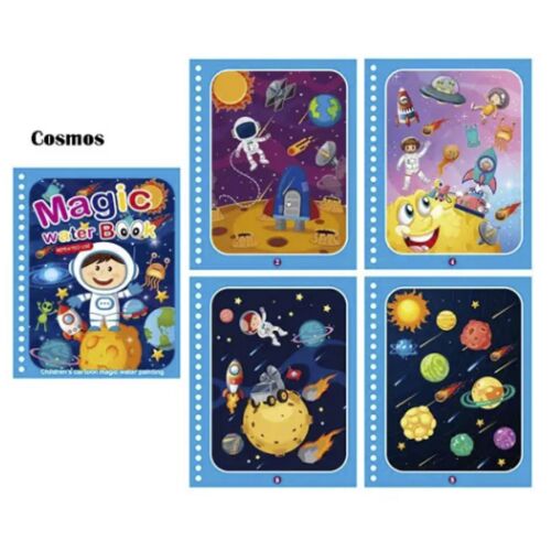 Vizes kifestő - Magic Water Book-Űrhajós 119523482