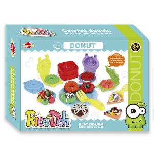 Rizs-gyurma   - kreatív gyurmakészletek - Fánk készítéséhez