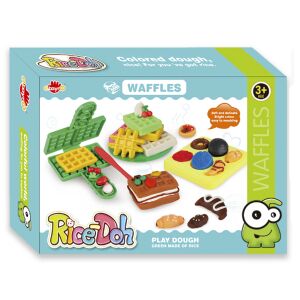 Rizs-gyurma   - kreatív gyurmakészletek - Gofri készítéséhez