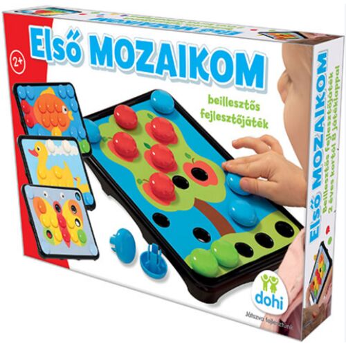 Első mozaikom - Beillesztős fejlesztőjáték - Óvodai jelek 119523509