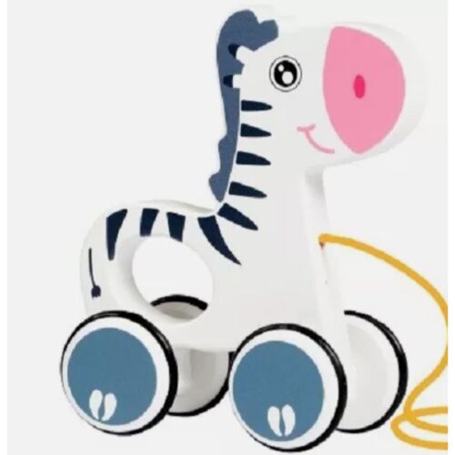 Húzogatós fa játékok - Zebra