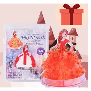 Kristály varázslat- Hercegnő - piros