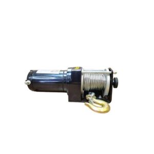 WZ-2-4000 Macara electrică, capacitate 2300kg, 12V/24V, vedere laterală - Troliuri