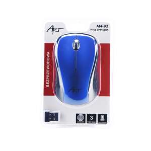 ART AM-92 wireless vezeték nélküli fekete-kék egér 63037064 