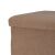 Klapphocker mit Stauraum – Storage Solutions®, kastenförmig, Ottomane, Hellbraun, 38 x 38 x 38 cm 119545183