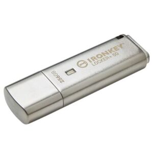 Kingston Technology IronKey Locker+ 50 256 GB USB A 3.2 Gen 1 (3.1 Gen 1) Silber USB-Stick 119545852 - Kingston