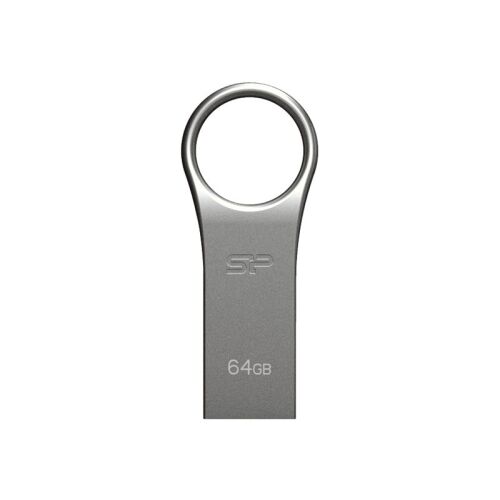 Silicon Power Firma F80 64GB USB 2.0 Pendrive - Szürke és Ezüst