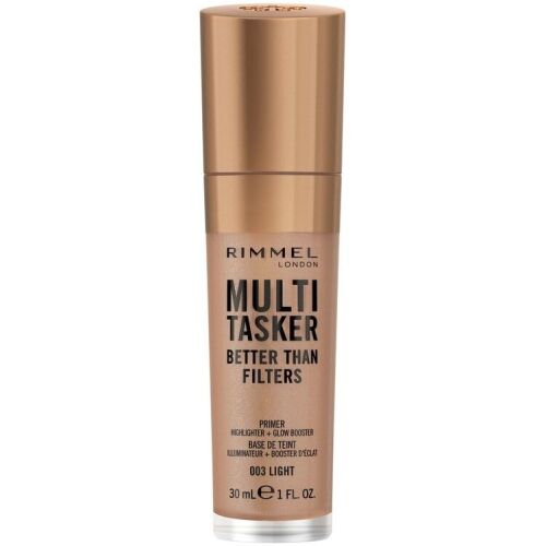 Rimmel London Multi Tasker Better Than Filters alapozó, primer, highlighter, világos árnyalat, 30 ml - Arc