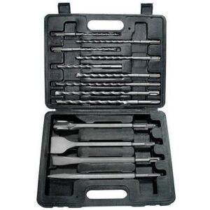 EXTOL SDS PLUS fúrók és vésők, készlet 13 db (23951)