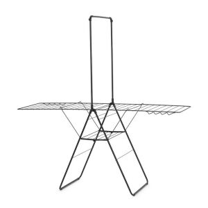 Brabantia HangOn XXL ruhaszárító, fekete, 25m, 8 akasztó, gyerekzár, extra rúd, matt fekete - Ruhaszárító