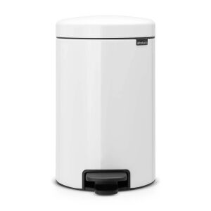 Brabantia NewIcon 12 literes fehér pedálos szemetes - Irodabútor