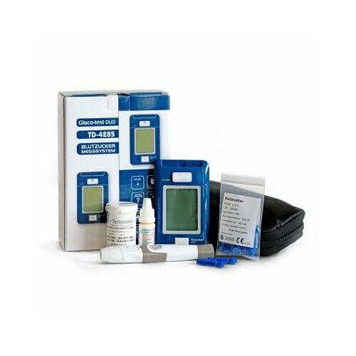 Gluco teszt duo glükométer, Aristo Pharma, Starterset Mg/DL 119551710