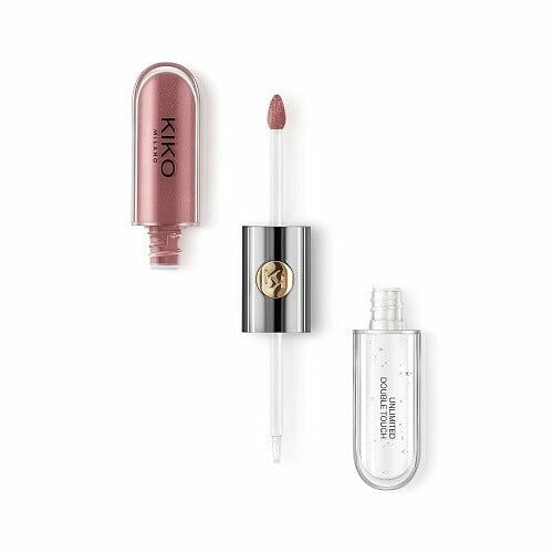 Lippenstift, Kiko, Unlimited Double Touch, 120 Rosy Mauve, 6 ml 119551968