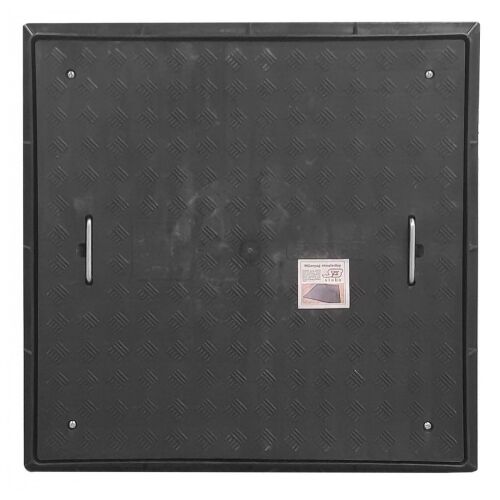 Капак за шахта Aknafedlap 600x600 mm пластмасов капак за шахта за пешеходни зони