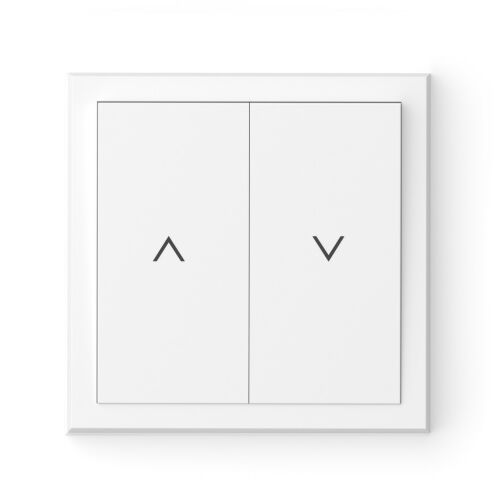 Intreruptor pentru jaluzele Commel, alb, îngropat