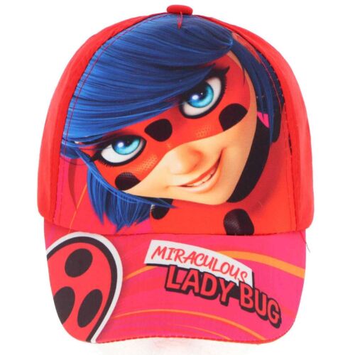Miraculous Ladybug baseball sapka lányoknak, piros színű, rajzfilm karakter mintával - Nickelodeon