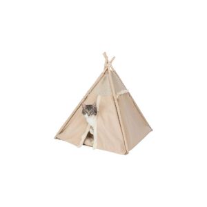 Trixie Boho Macska Tipi - Pamut - Bézs - 55x65x55cm 119567222 - Macska fekhely