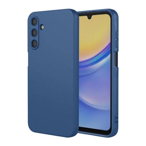 Sötétkék szilikon telefontok Samsung Galaxy A56 5G-hez - Telefon