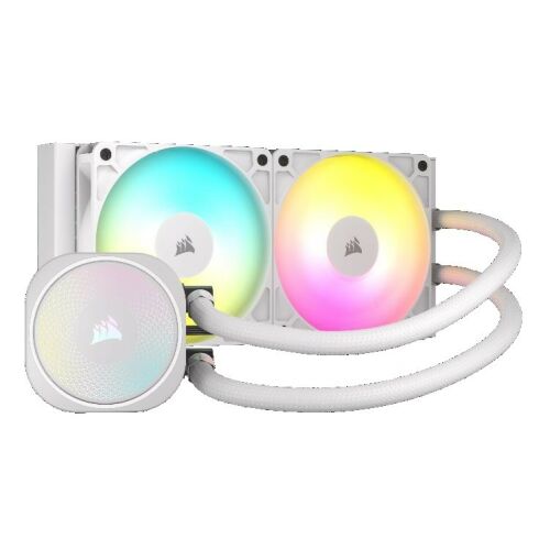 Corsair NAUTILUS 240 RS ARGB Liquid Processzor All-in-One folyadékhűtés Fehér