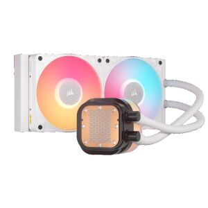 Corsair iCUE LINK TITAN 240 RX LCD Processzor All-in-One folyadékhűtés 12 cm Fehér 119622170 - Corsair