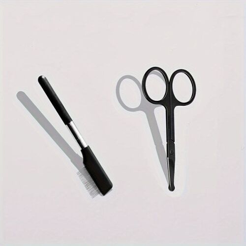 Tränenfleckentferner Kamm und Pflegeschere für Haustiere