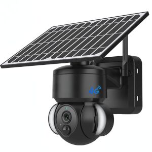 GoBERA 4G napelemes biztonsági kamera akkumulátorral, 3MP és PTZ funkcióval - GoBERA