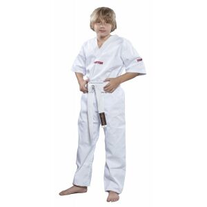 Kickbox egyenruha "Classic" gyerekeknek - méret 110 = 110 cm, fehér 119627155 - Box & Harcművészet