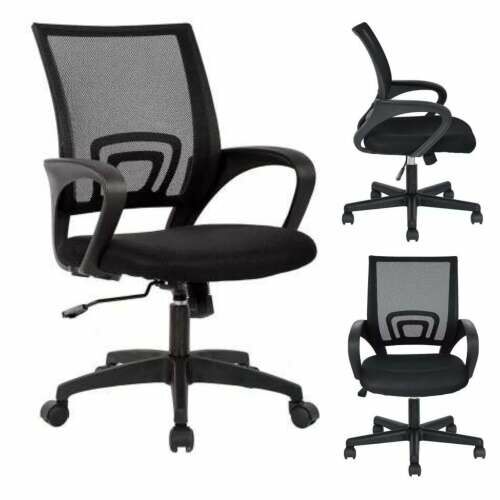 Újszerű! - Pepita ergonomikus Irodai Forgószék #fekete