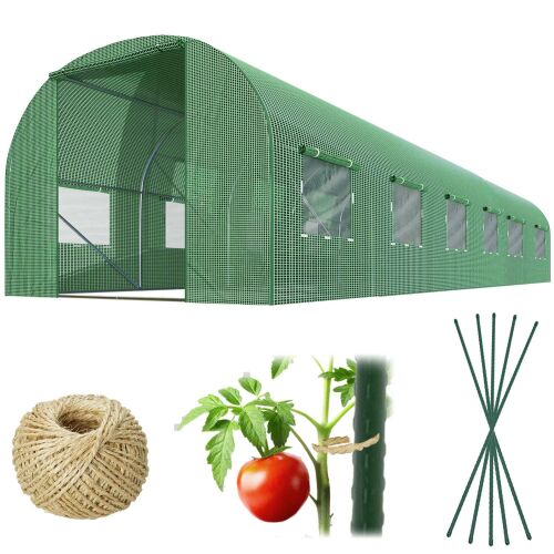 Plonos kerti Alagút 3x6m (18m2) - Zöld | Pepita.hu