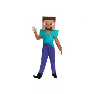 Minecraft jelmez Steve 7-8 év