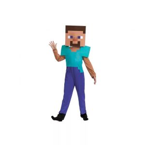 Minecraft jelmez Steve 4-6 év