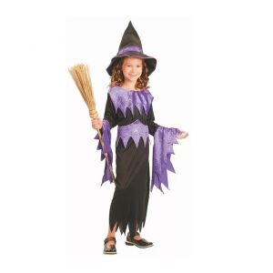 Boszorkány jelmez elegant 110/120 cm