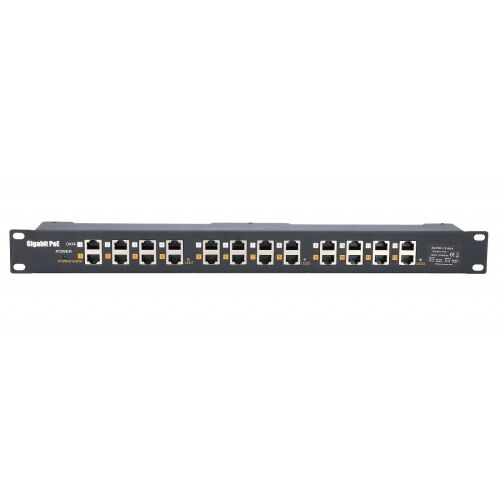 Extralink POE INJECTOR 12 PORT GIGABIT - 1 Gbps - 12-Port Gigabit Ethernet 48 V PoE adapter 119703962