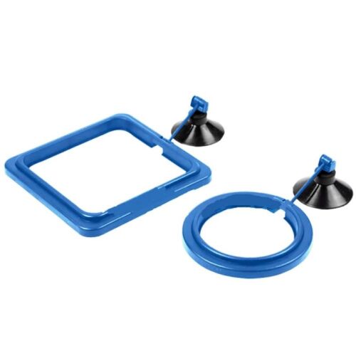 Akváriumi Haletető Gyűrű Kék Színben - Könnyű Etetéshez és Tiszta Vízhez 135863654