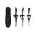 Set aus drei Dart-Wurfmessern, 19 cm, Edelstahl 119705028