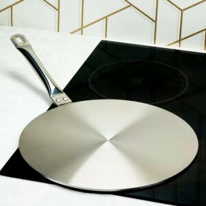 KingHoff KH 1710 indukciós főzőlap adapter, 28 cm, rozsdamentes acél, univerzális - Kinghoff