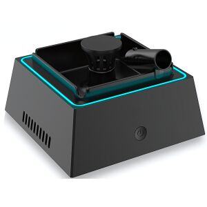 GoBERA® elektromos hamutartó beépített légtisztítóval, Modern és hatékony megoldás a kellemetlen szagok eltüntetésére, 4 cigaretta kapacitása, Beépített akkumulátor, Usb töltés, Átmérő 14 cm, 119707951 - GoBERA