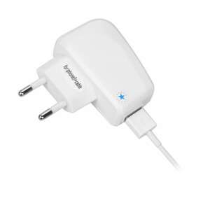 White BlueStar Lite charger with Lightning cable for iPhone - Phone Charger