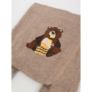 Yoclub pamut harisnyanadrág (68-74) - barna/mackó 119727236 - Yoclub