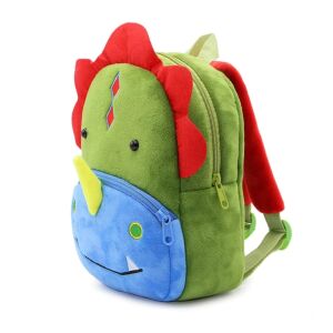 Ghiozdan animale, din plus, pentru gradinita - Rinocer, verde 141536794 - Rechizite pentru grădiniță