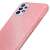 Rózsaszín csillámos Samsung Galaxy A52 4G / A52 5G / A52S szilikon tok, oldalnézet