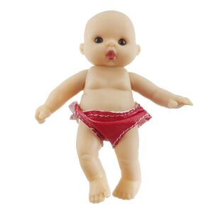 Mini baba piros ruhában