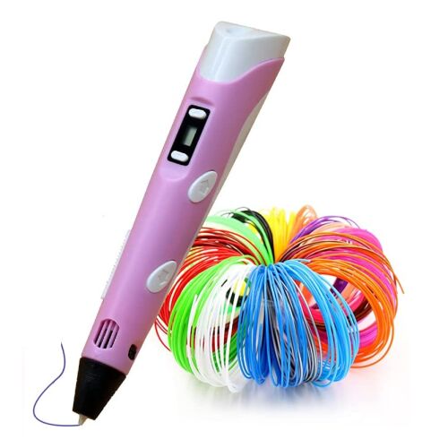 3D nyomtató toll, PLA filamentek 100m, rózsaszín/fehér