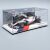 Minichamps 1:43 Haas F1 VF-21 modell autó vitrinben