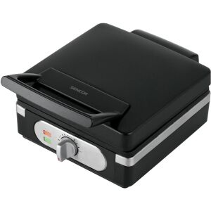 Sencor SWF 2010BK waffle maker, black, with non-stick plates, for making Belgian waffles - Waffle maker