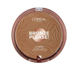 Brązowy proszek do skóry i ciała, brąz l'Oreal, proszę! Sun Powder at Terra 03 Amalfi Medio, 18G