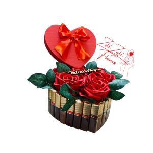 Valentin-napi Szív Ajándék - Szerelmes Pillanatok