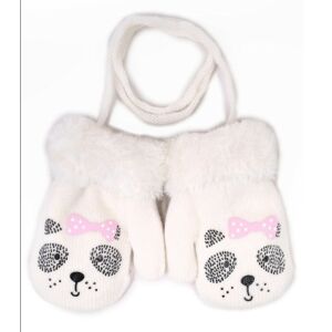 Yo!club téli kesztyű 12 cm - ekrü/kutya 119771896 - Yoclub