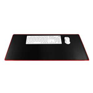 Gamer XXL Mauspad 900x400mm mit Tastatur und Maus auf weißem Hintergrund - Mousepads